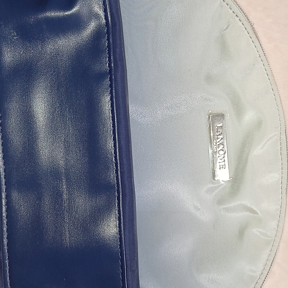 Lancôme Navy Satin Pouch